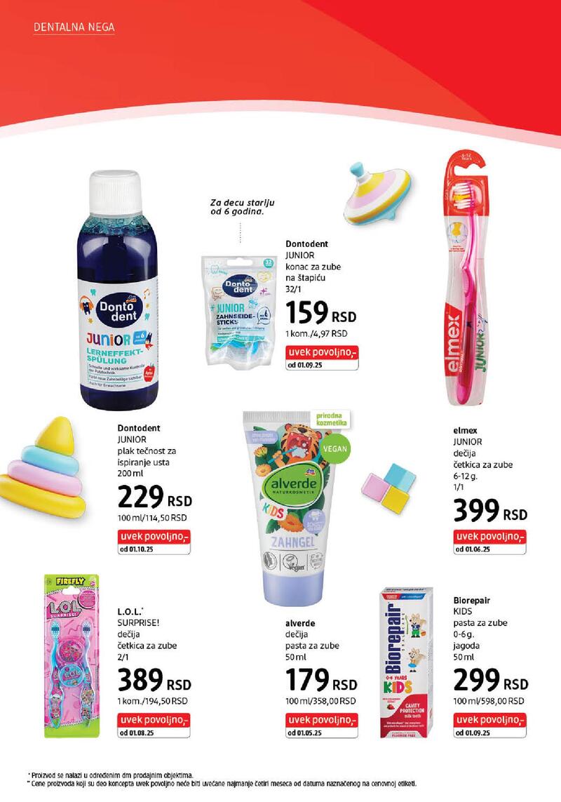 DM Drogerie katalog akcija