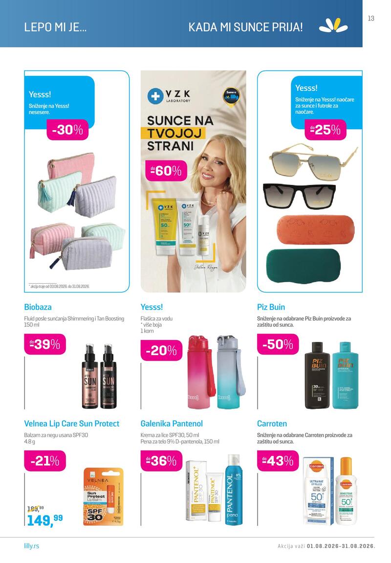 Lilly Drogerie katalog akcija