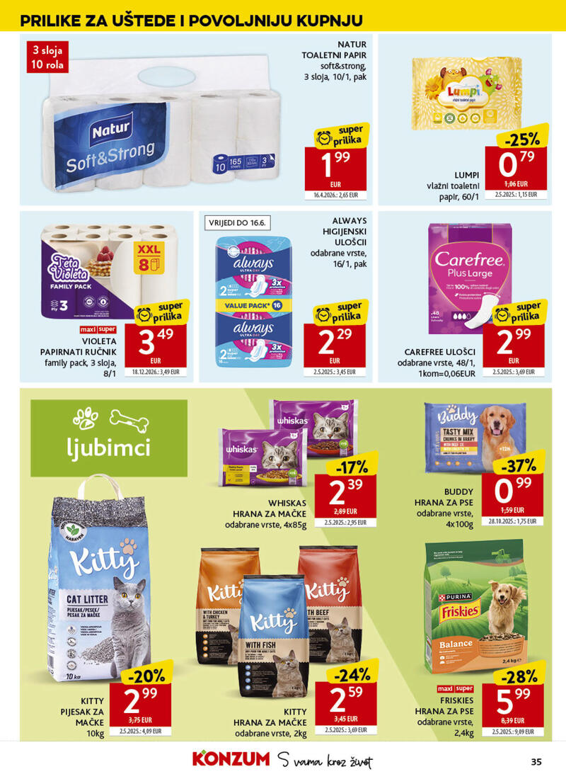 Konzum kataloška akcija