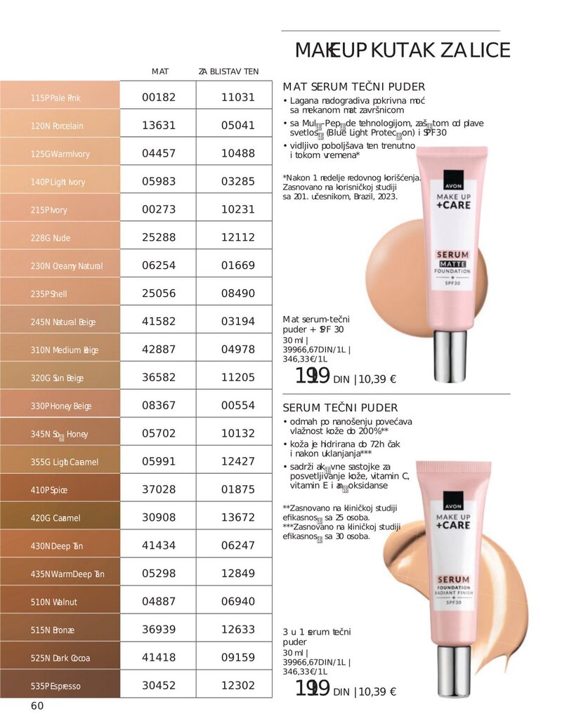 Avon katalog akcija