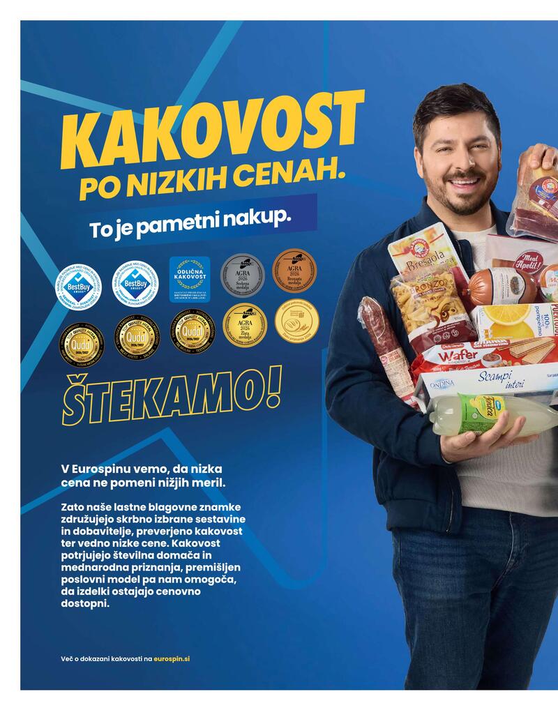 Eurospin katalog - Tedenska akcija