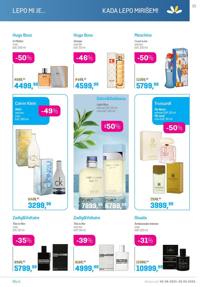 Lilly Drogerie katalog akcija