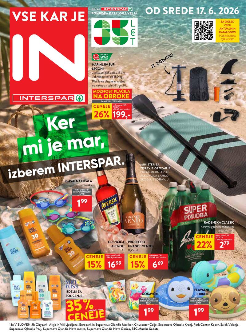 Spar katalog akcija Interspar katalog