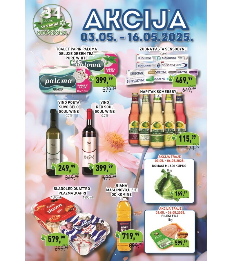 Sinagoga katalog akcija