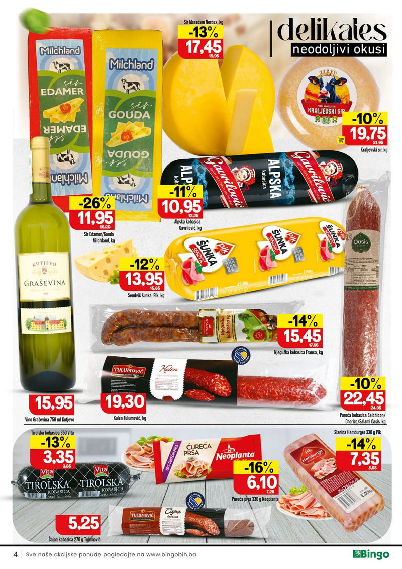 Bingo kataloška ponuda