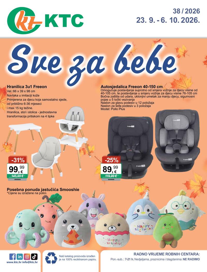 KTC katalog akcija Igračke i tekstil