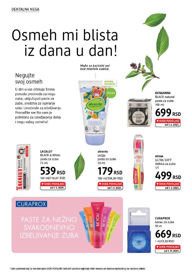 DM Drogerie katalog akcija