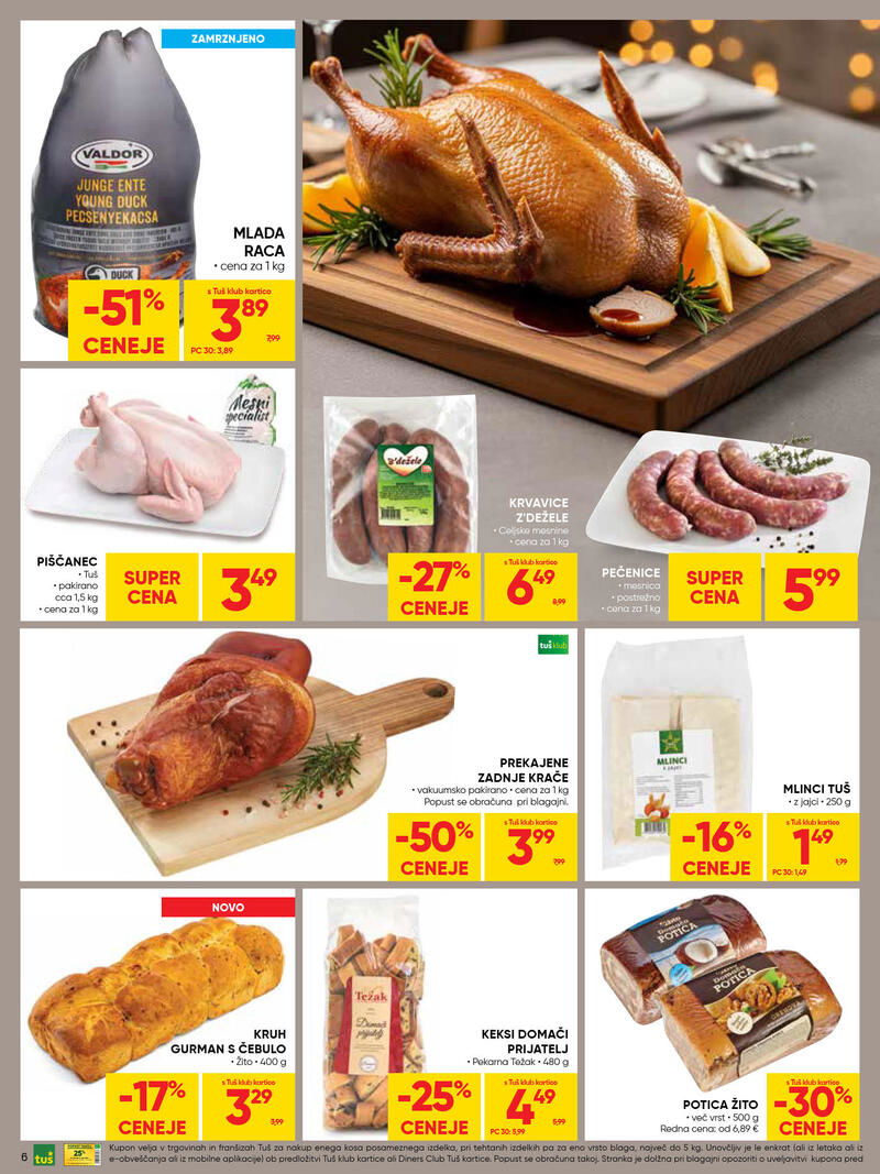Tuš redni katalog