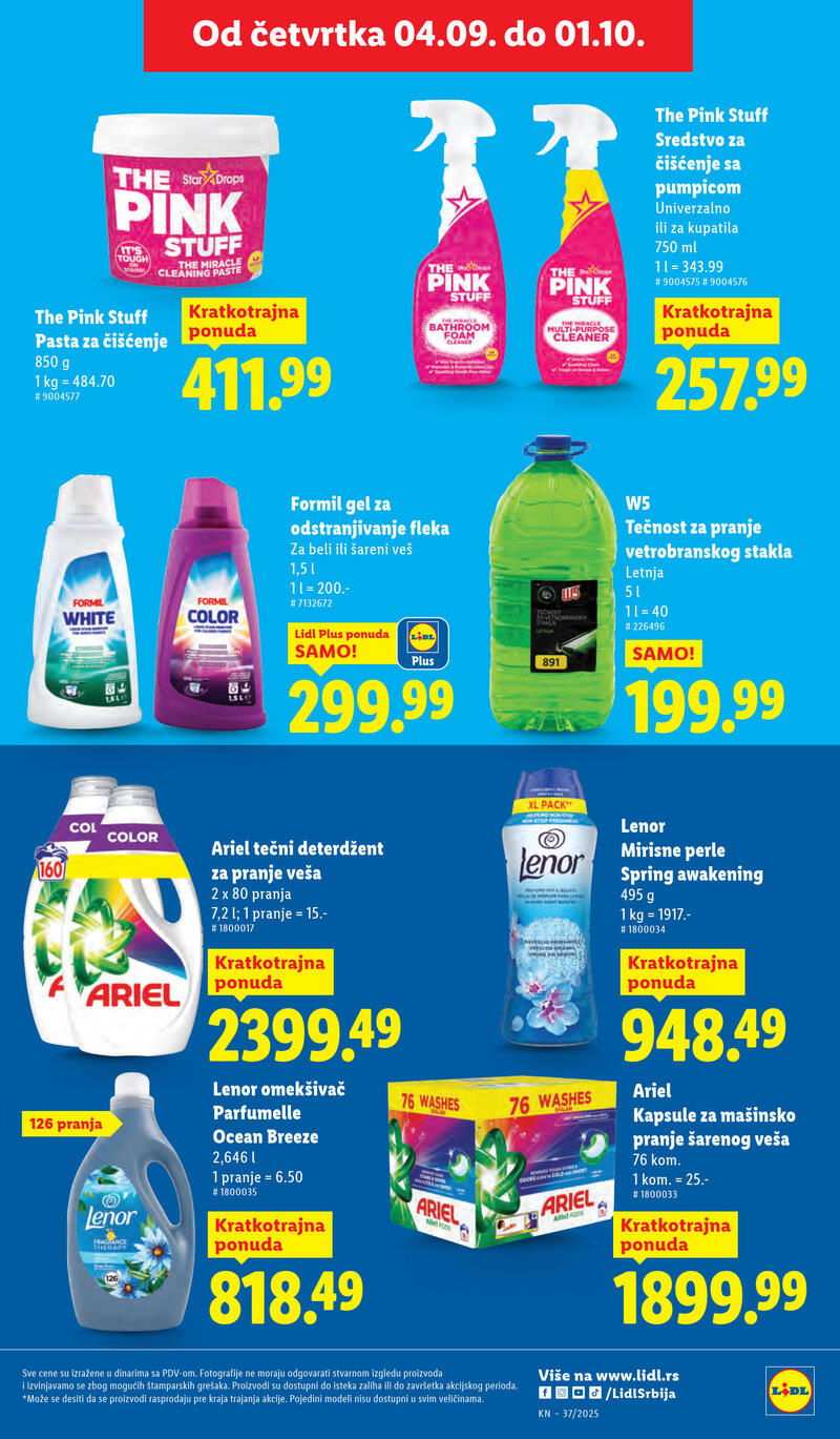 Lidl katalog akcija