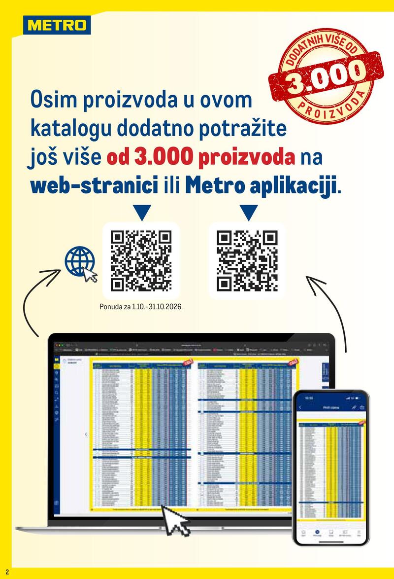 Metro katalog - Profi cijena