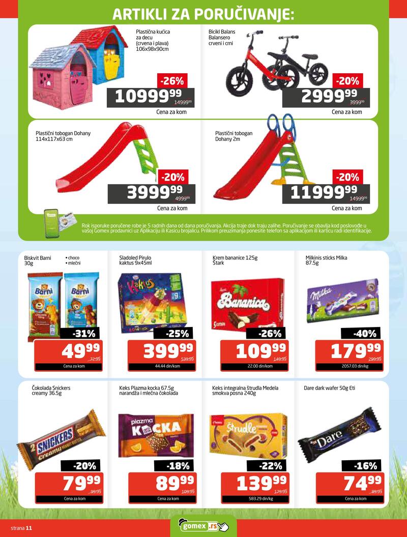 Gomex katalog hrana