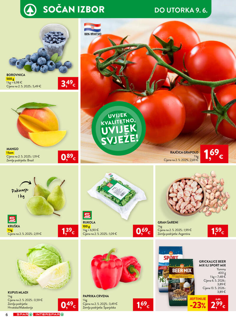 Spar kataloška akcija