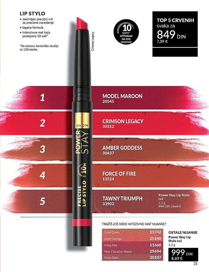 Avon katalog akcija