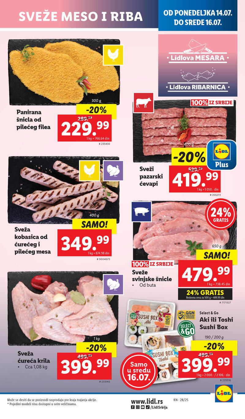 Lidl katalog akcija