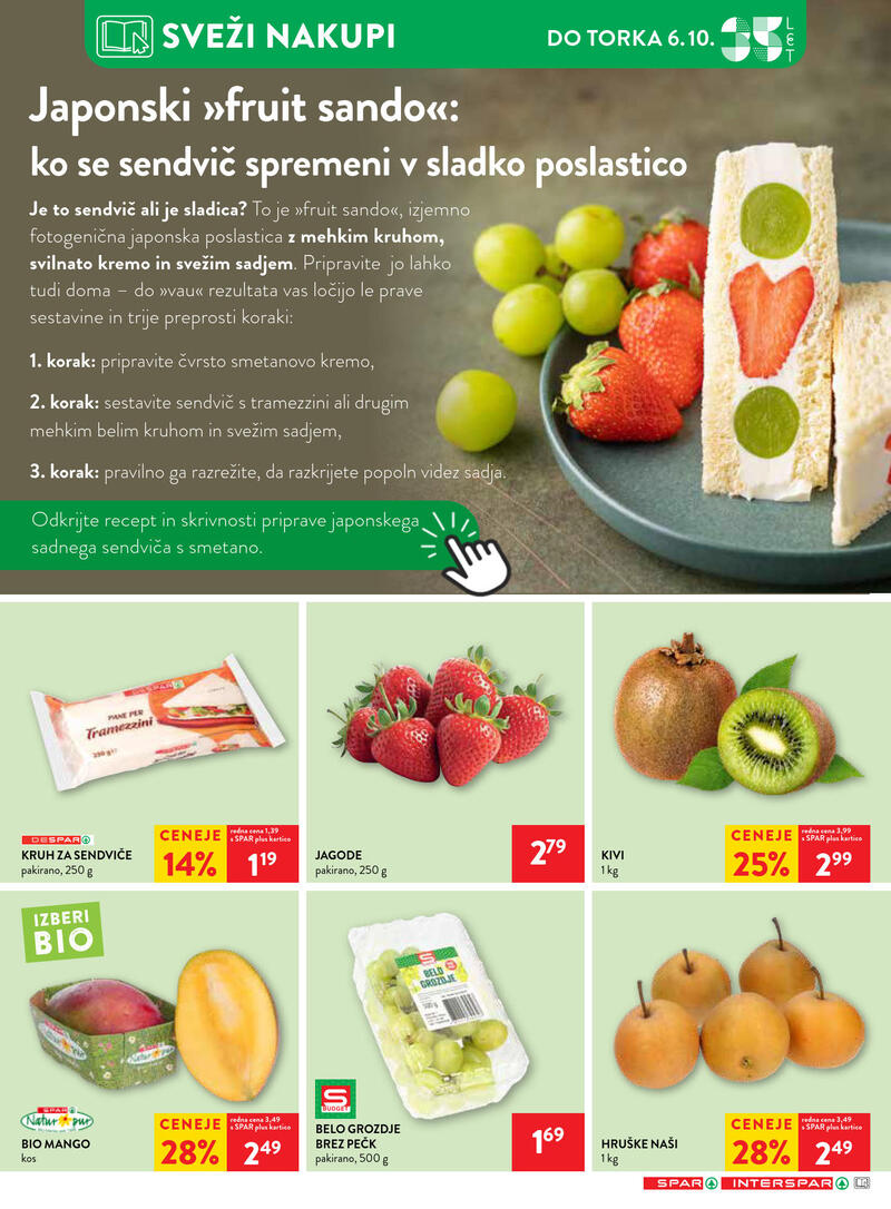 Spar katalog - Tedenska akcija