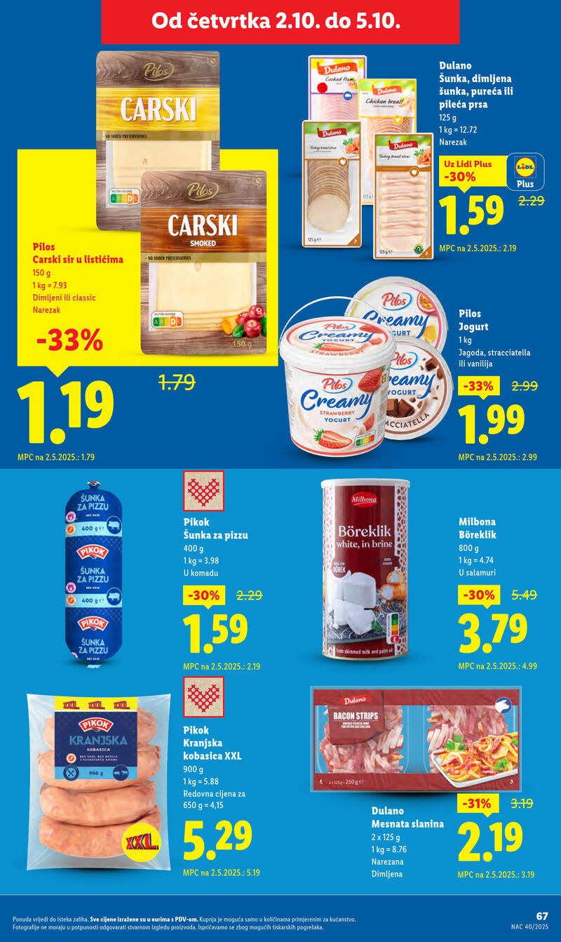Lidl kataloška akcija