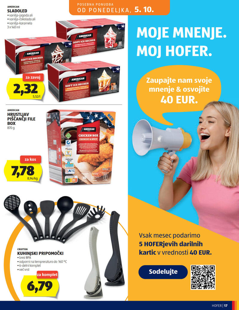 Hofer katalog - Tedenska akcija