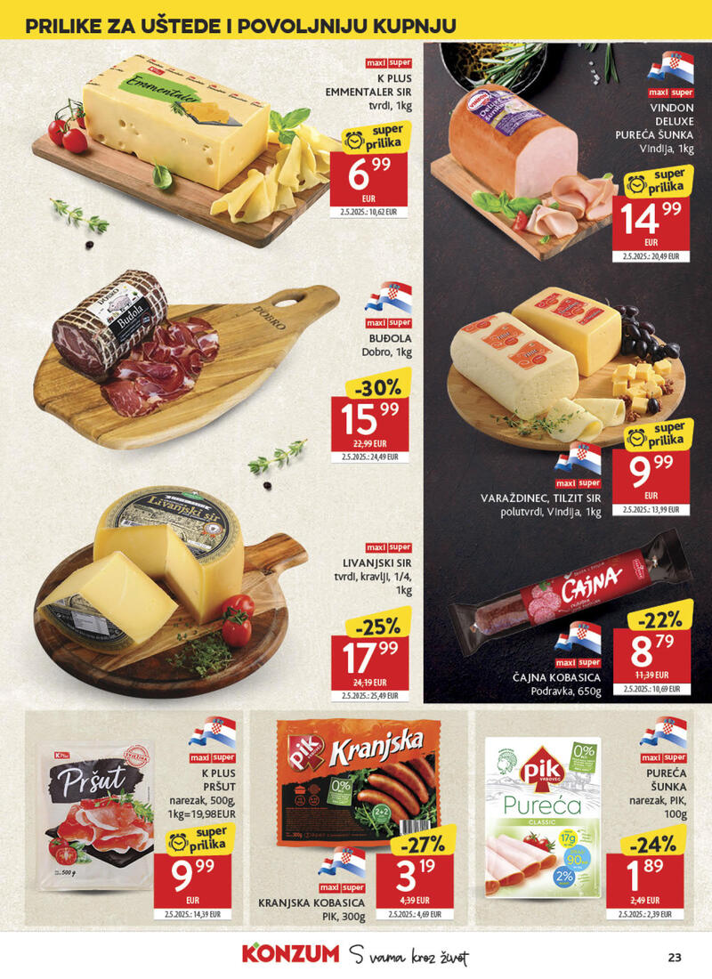 Konzum kataloška akcija