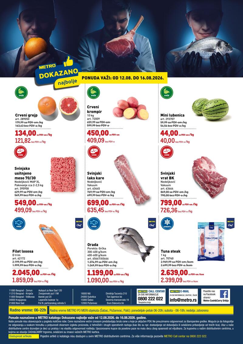 Metro katalog akcija Katalog dokazano