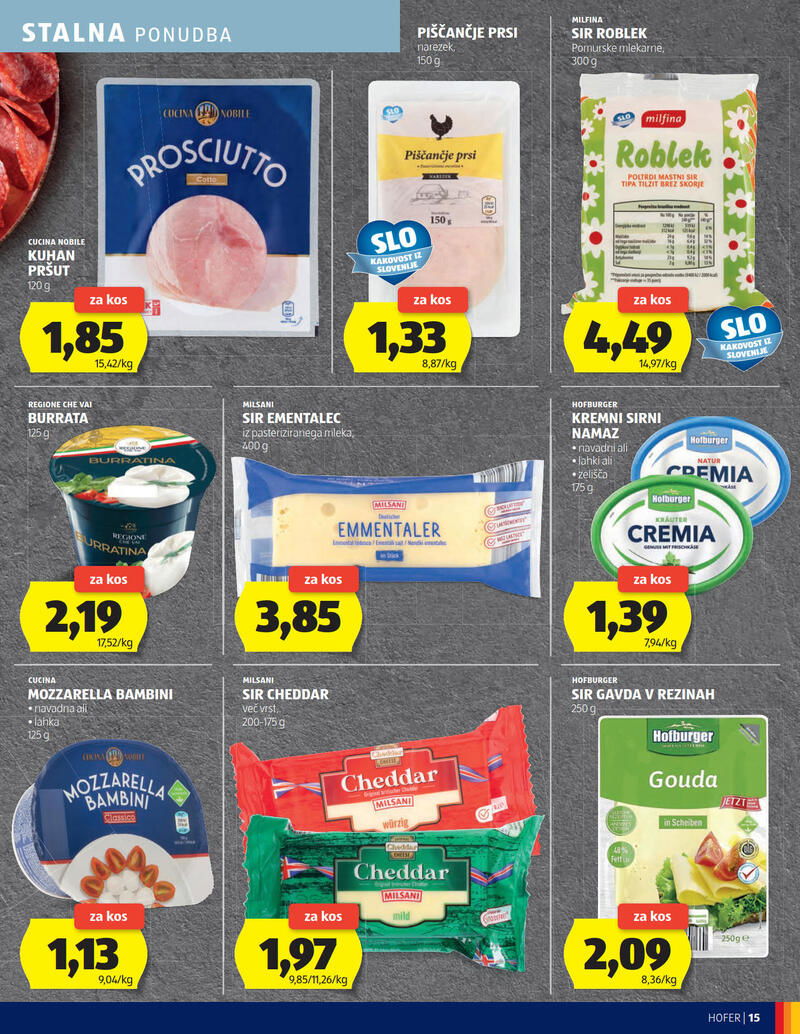 Hofer redni katalog