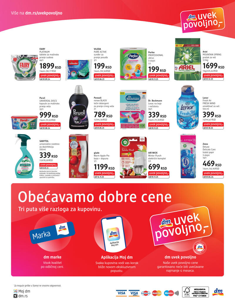DM Drogerie katalog super cene