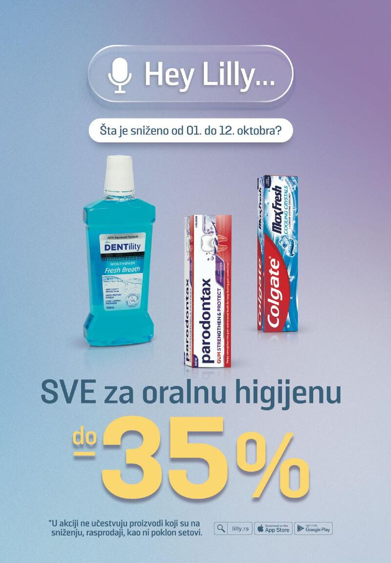 Lilly Drogerie katalog akcija