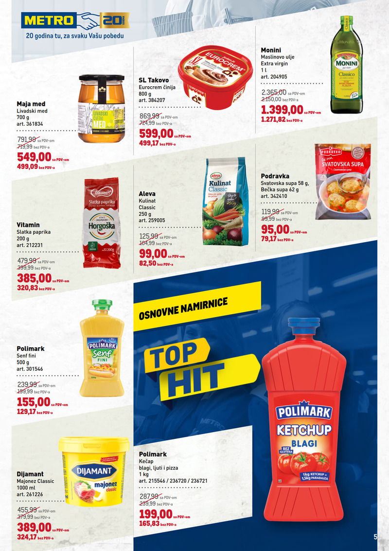 Metro katalog hrana