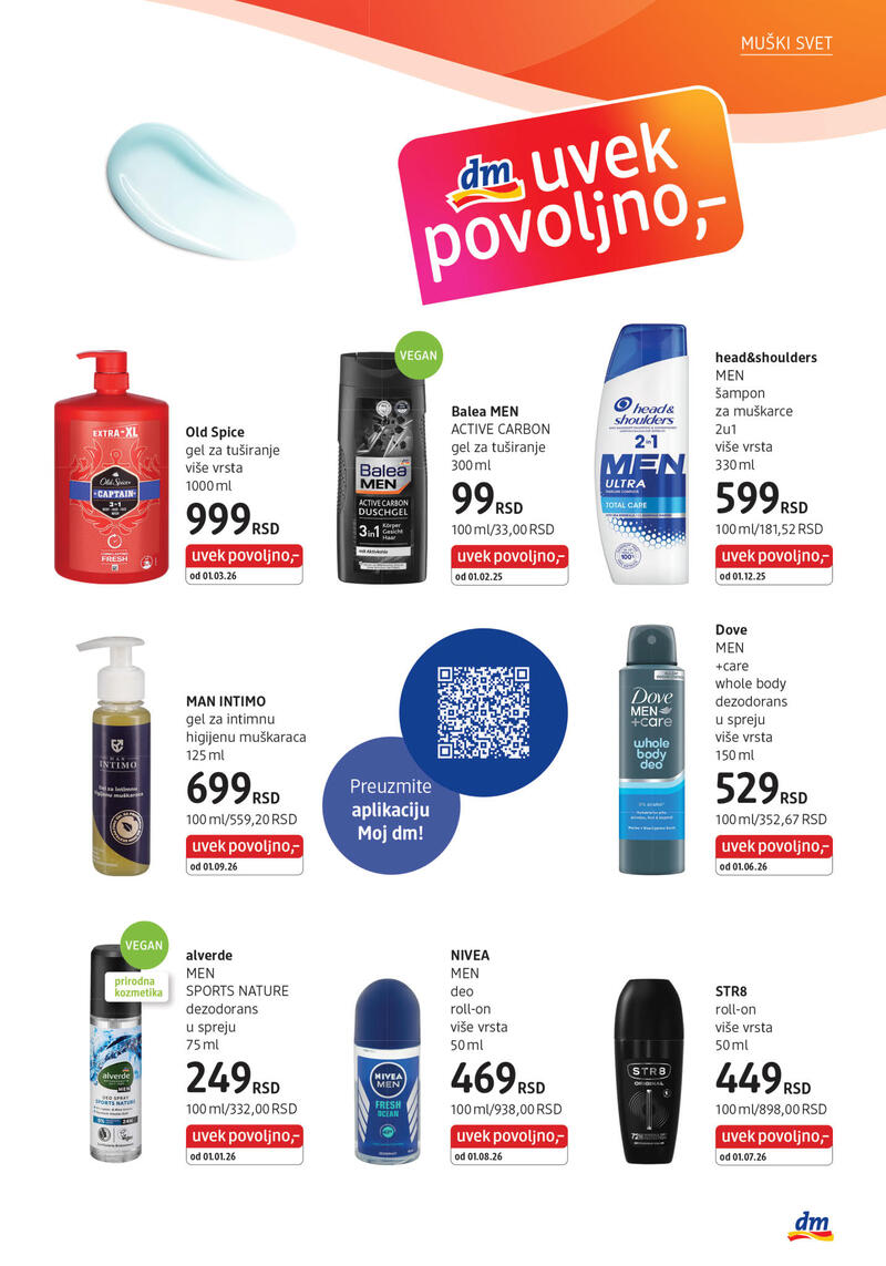 DM Drogerie katalog akcija