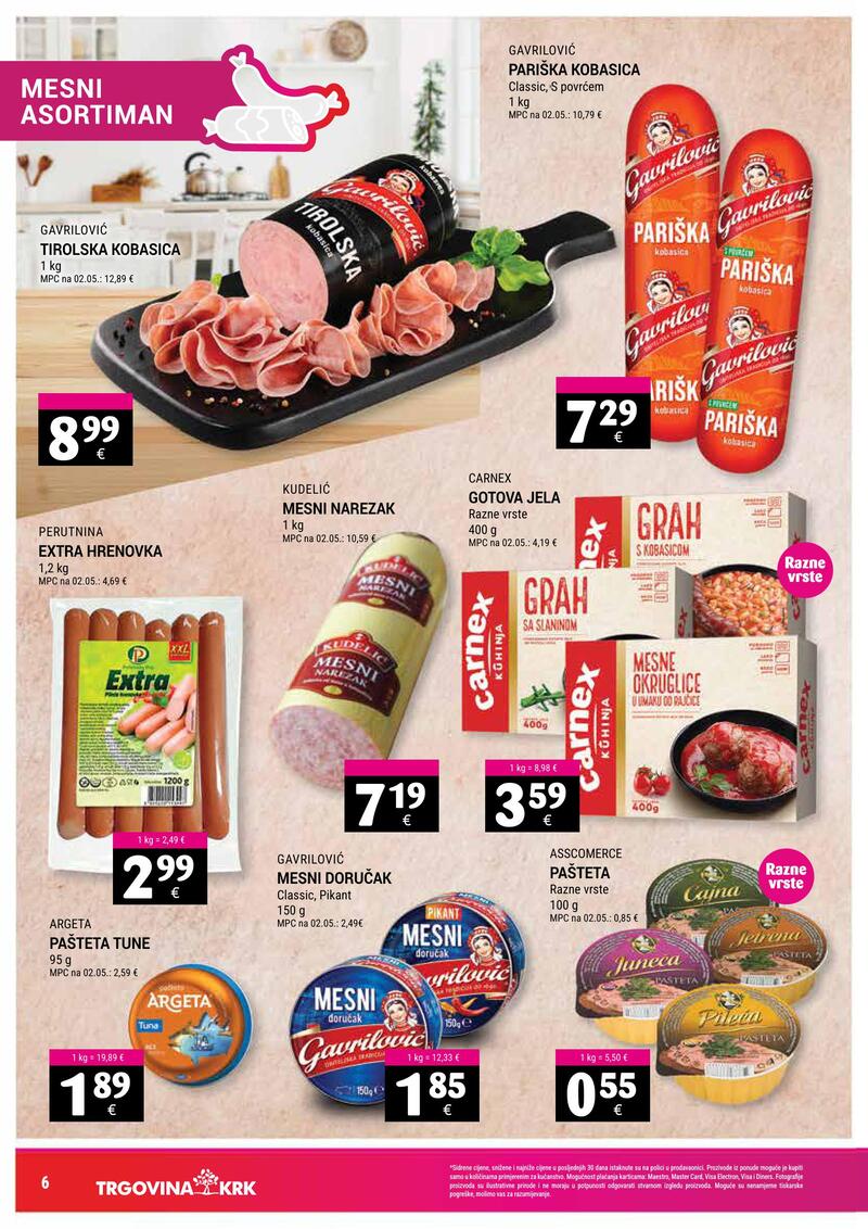 Trgovina Krk kataloška akcija