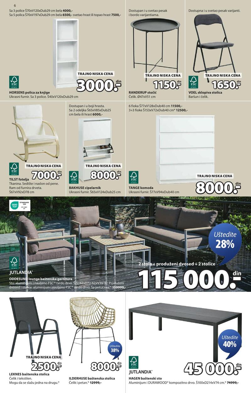 JYSK katalog nameštaj