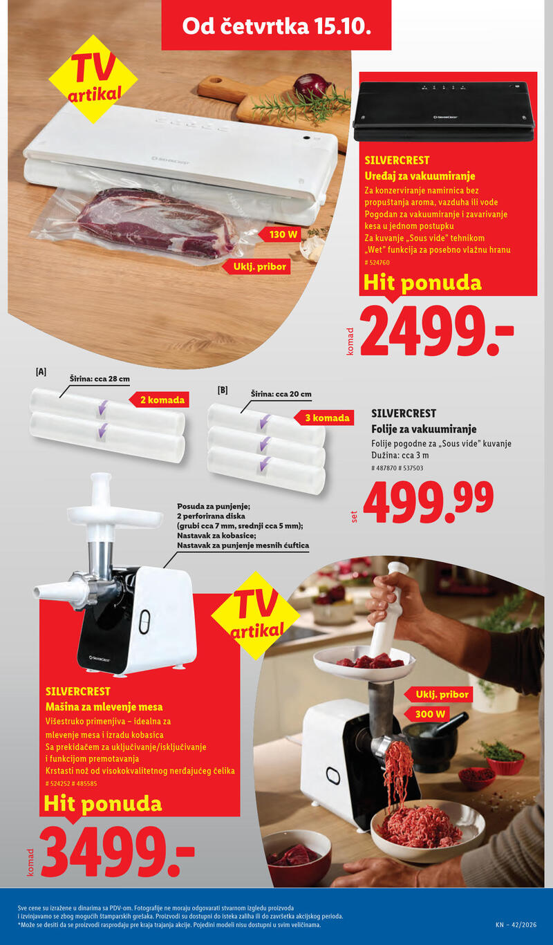 Lidl katalog - Nedeljna akcija