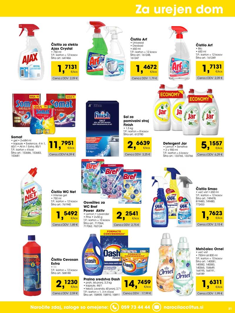Tuš Cash & Carry katalog - Trgovec