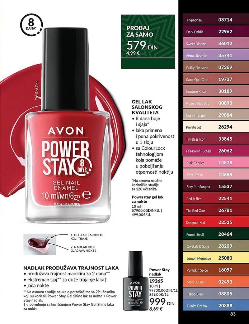 Avon katalog akcija