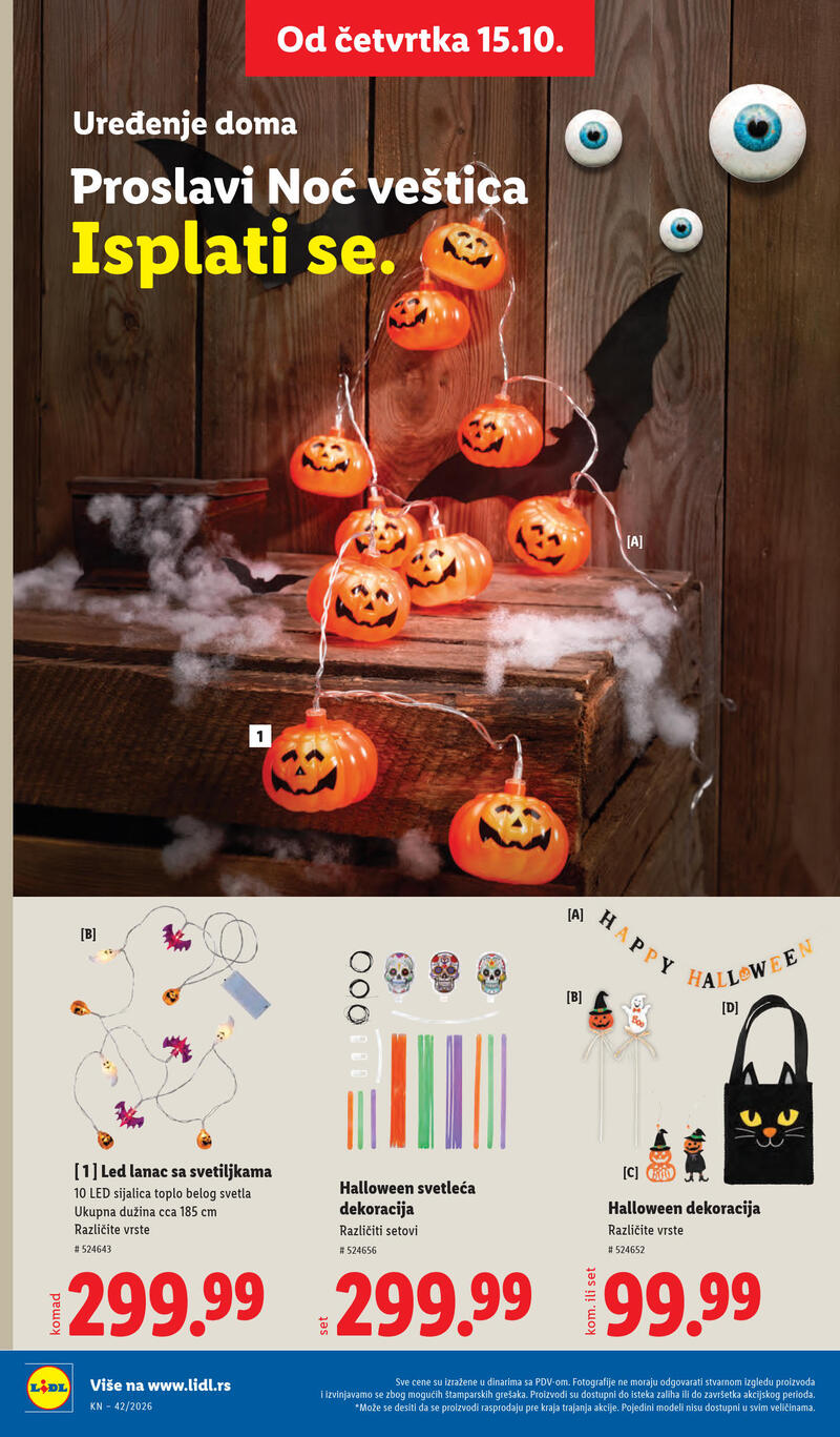 Lidl katalog - Nedeljna akcija
