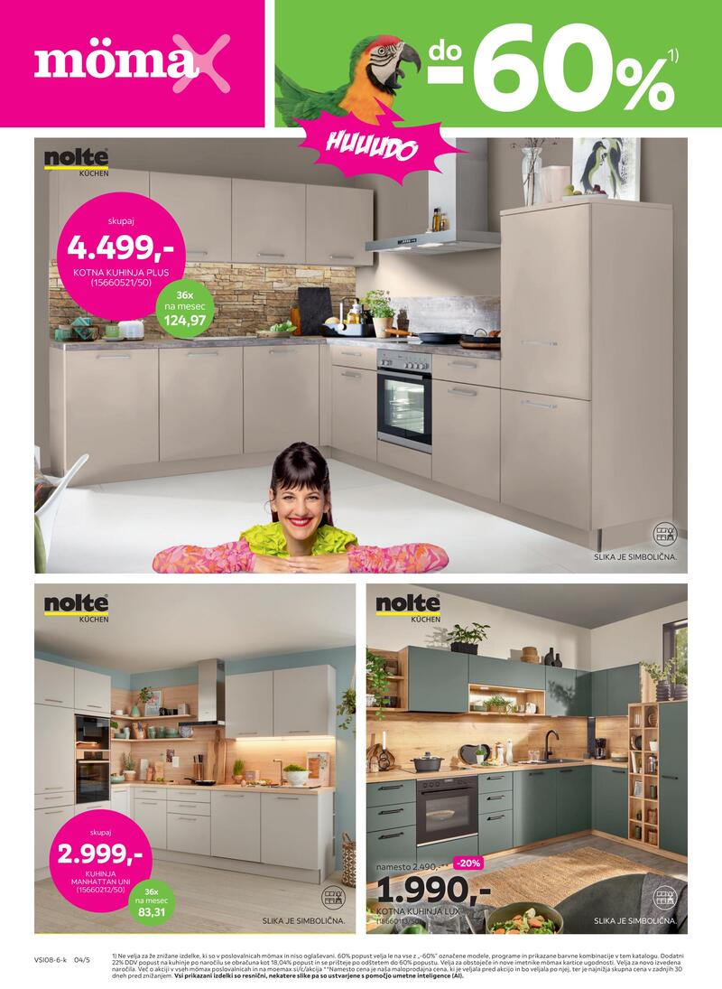 Mömax kuhinje katalog