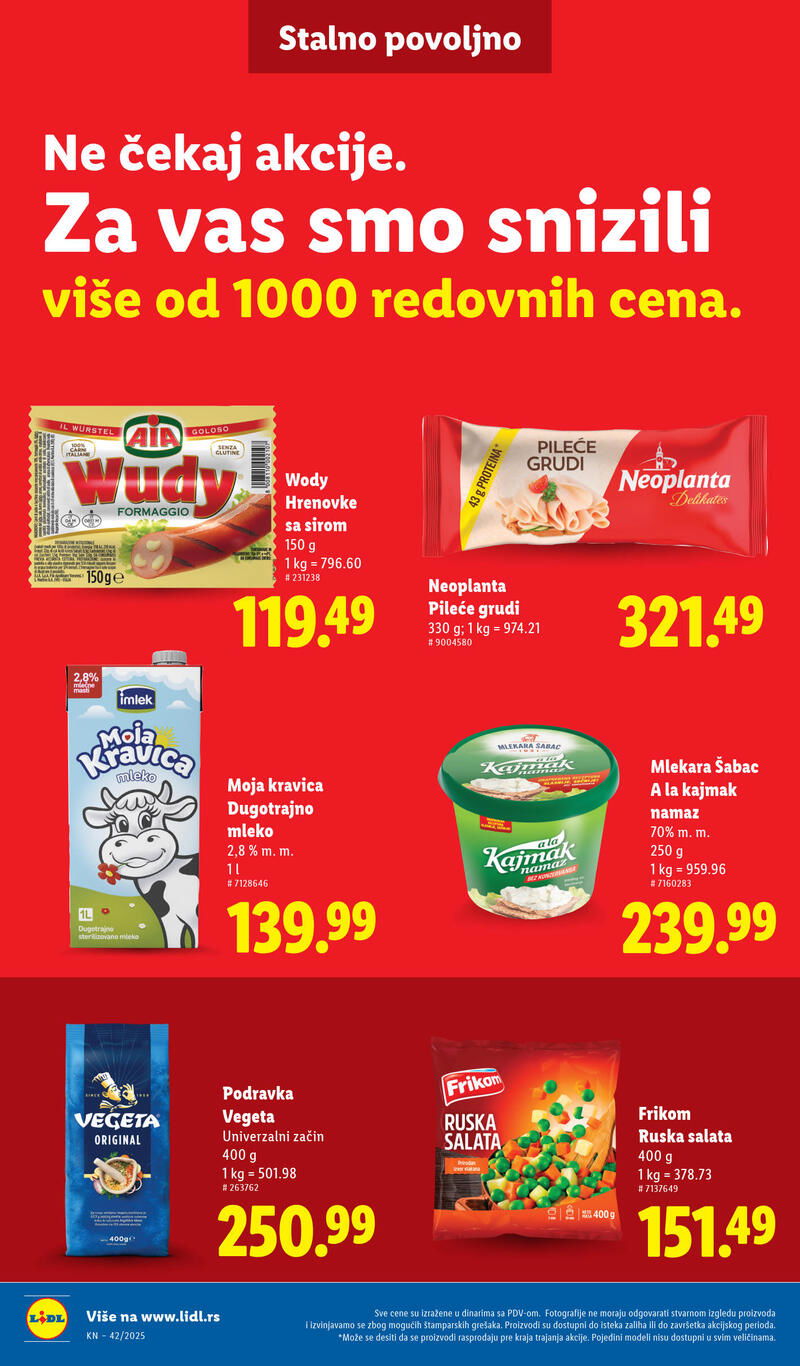 Lidl katalog akcija