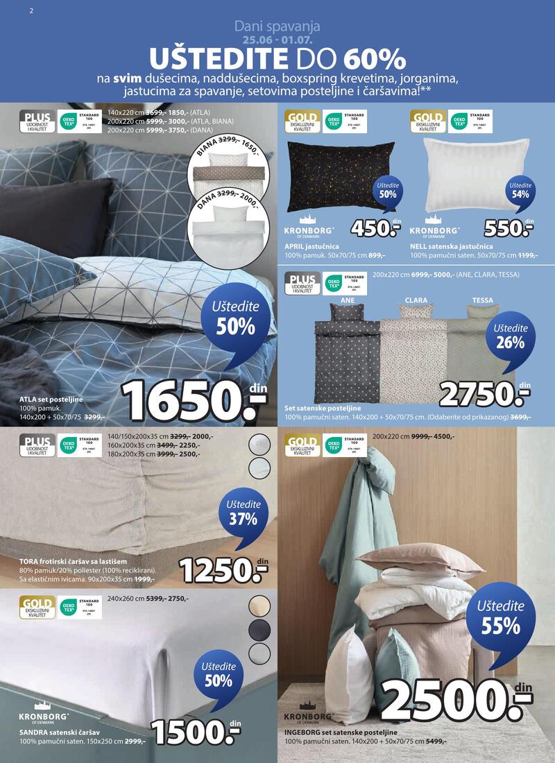 JYSK katalog nameštaj