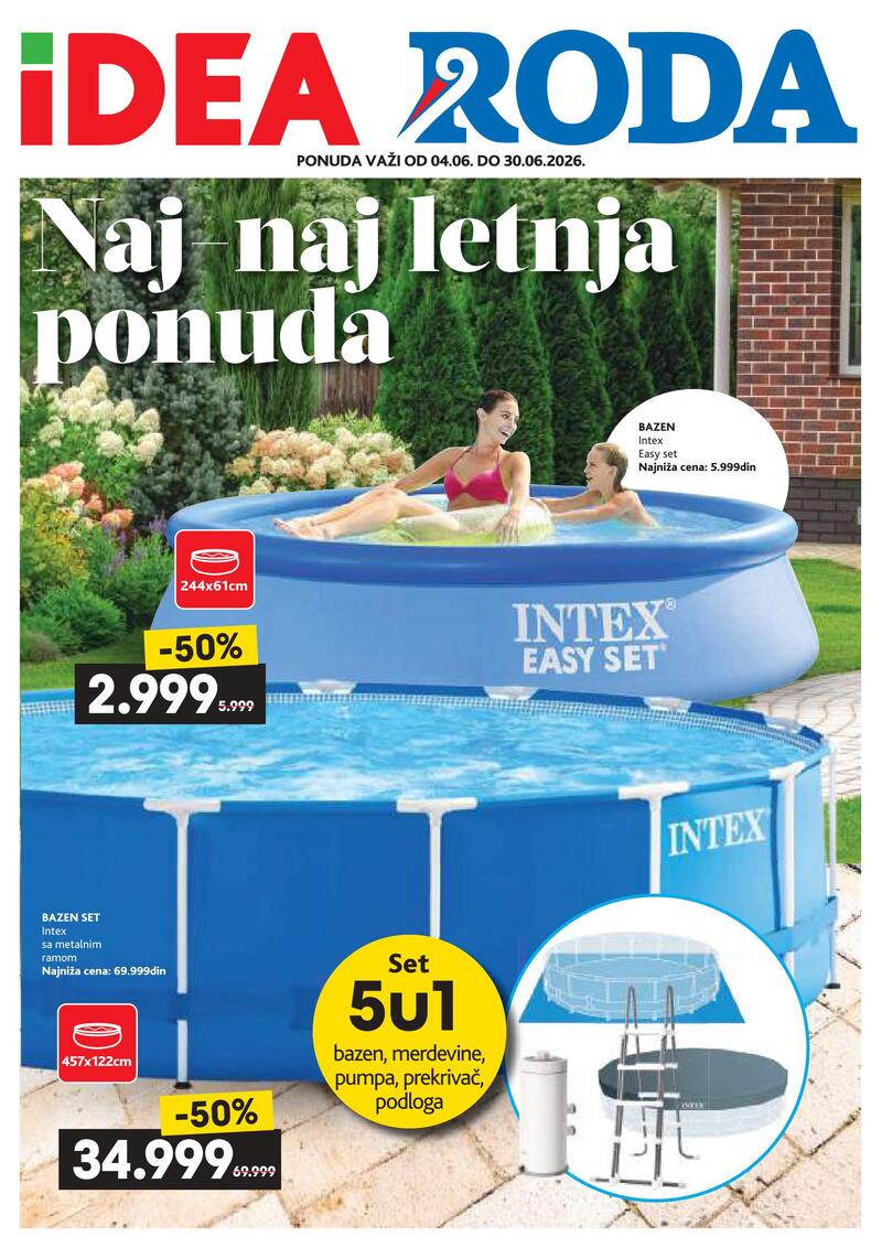 Roda katalog akcija Naj-naj letnja ponuda