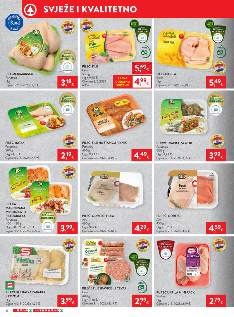 Spar katalog - Tjedna akcija