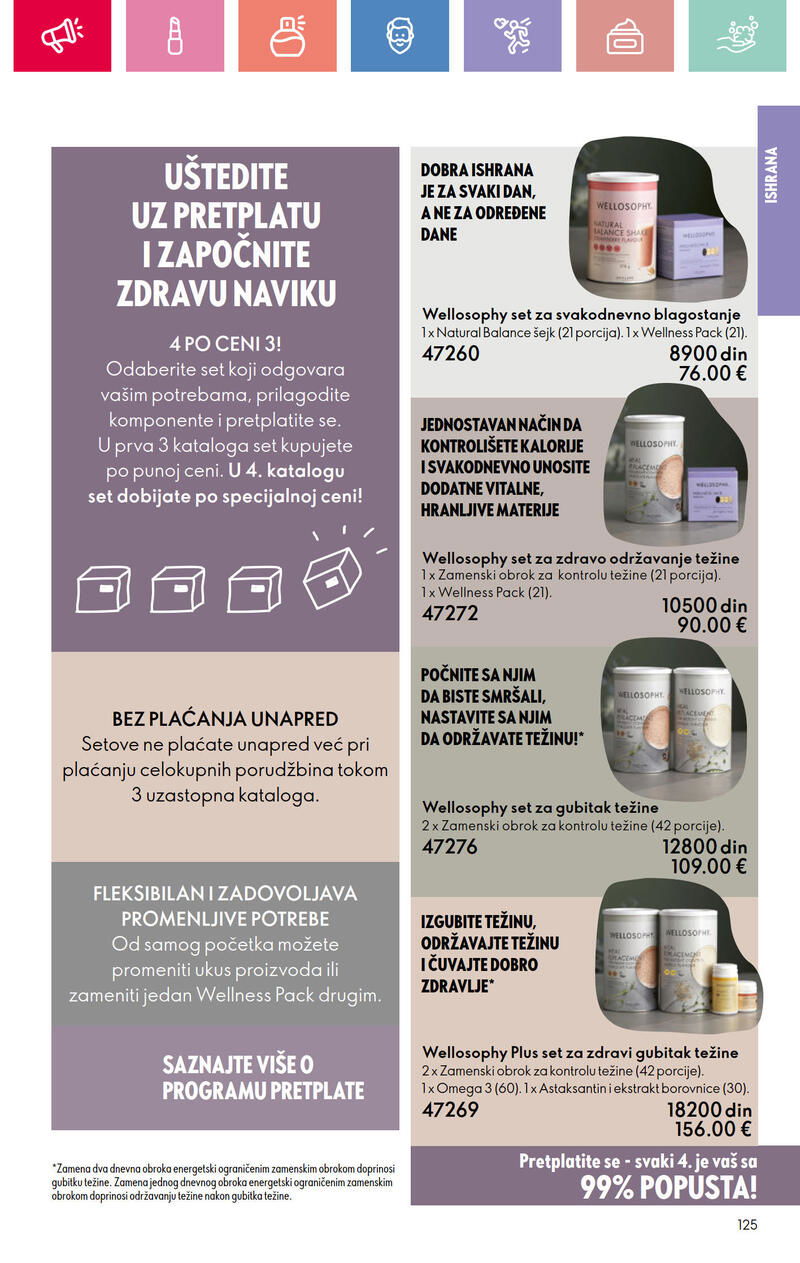 Oriflame katalog akcija