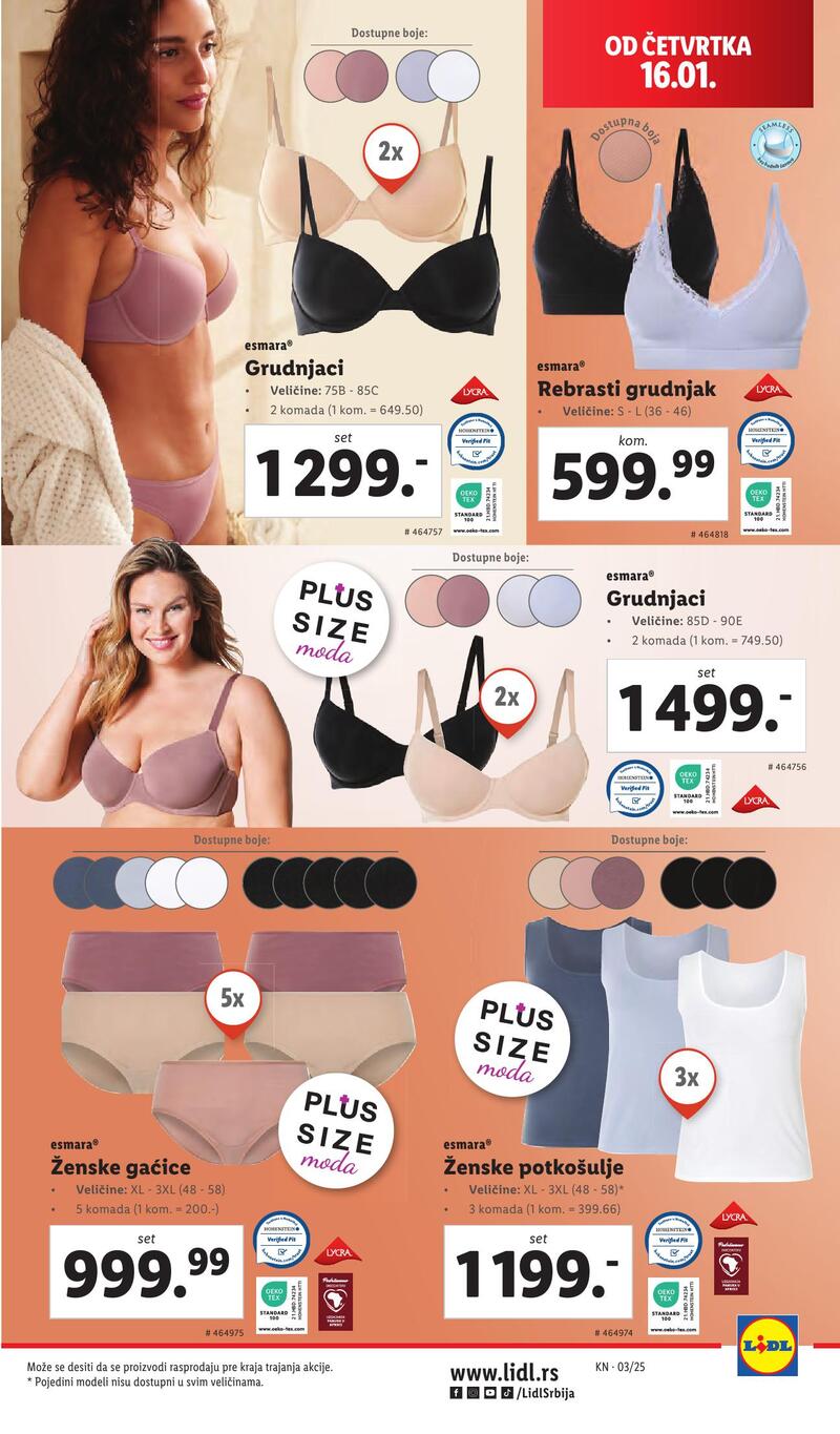 Lidl katalog akcija neprehrana