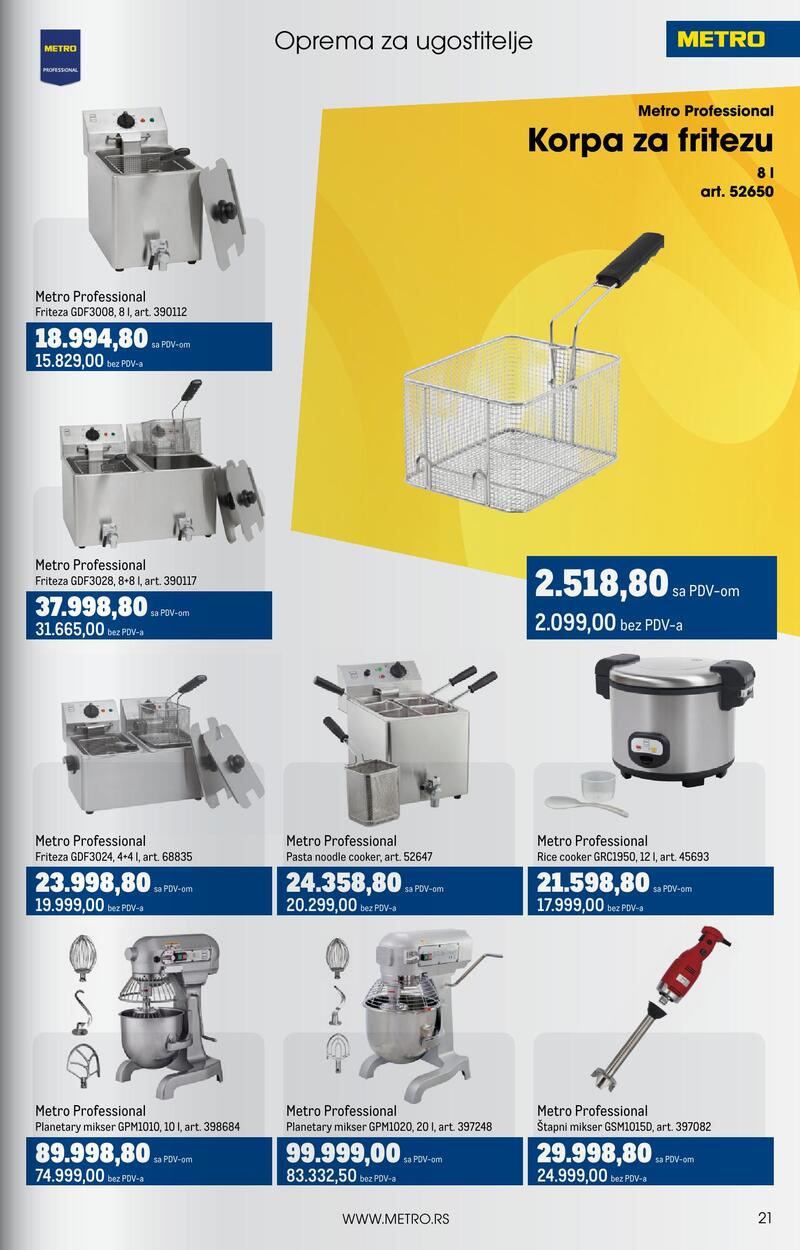 Metro katalog ugostitelji
