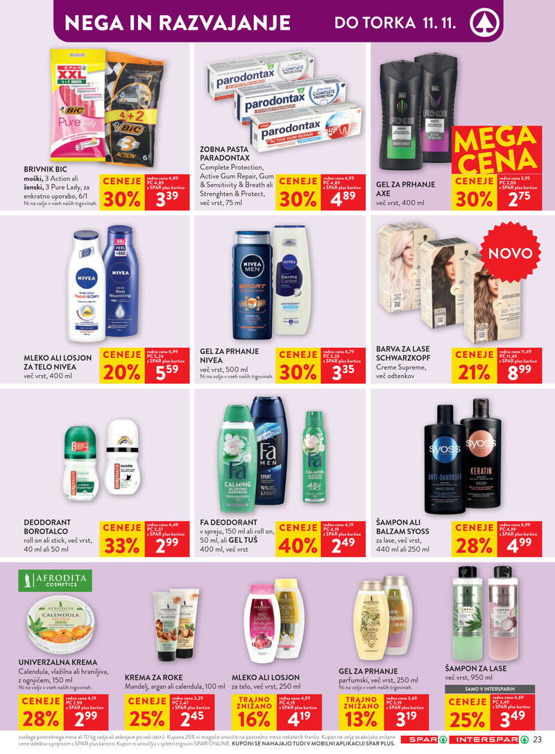 Spar redni katalog