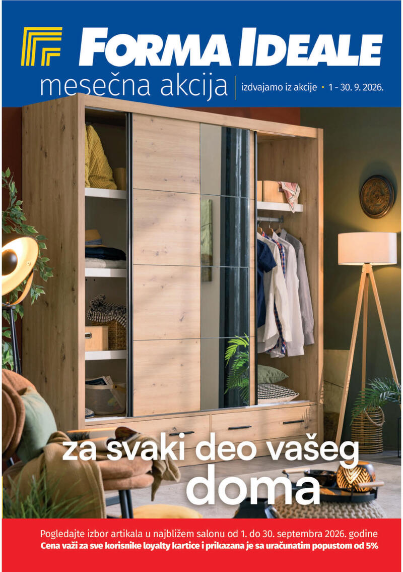 Forma Ideale katalog akcija Nameštaj