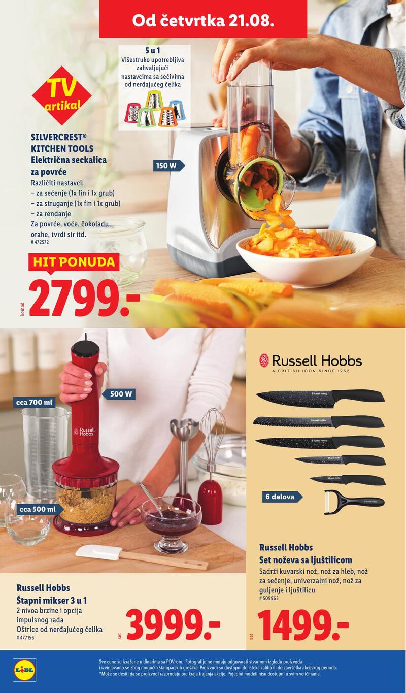 Lidl katalog akcija neprehrana
