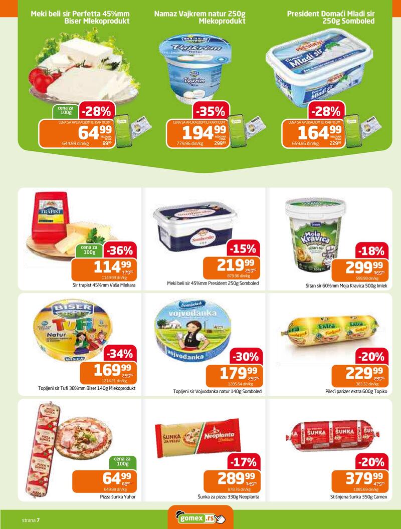 Gomex katalog nedeljna top ponuda