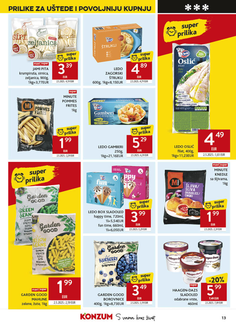 Konzum kataloška akcija