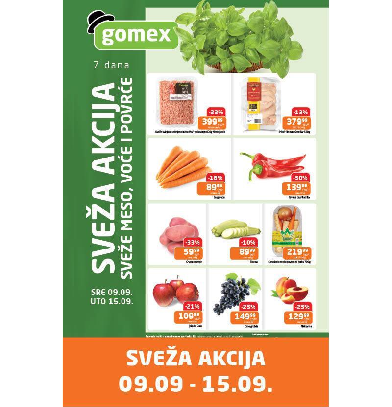 Gomex katalog akcija Nedeljna top ponuda