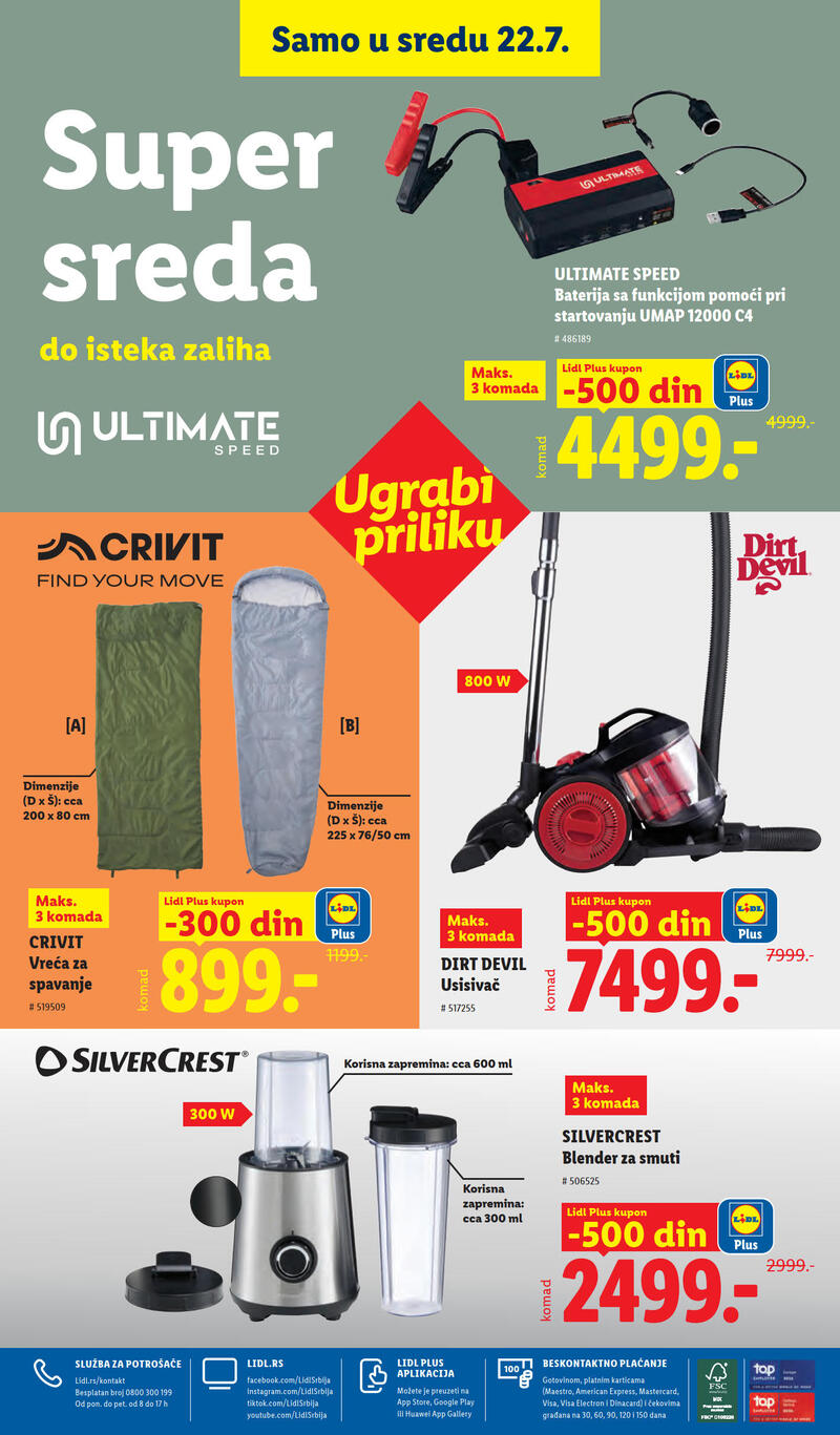 Lidl katalog akcija