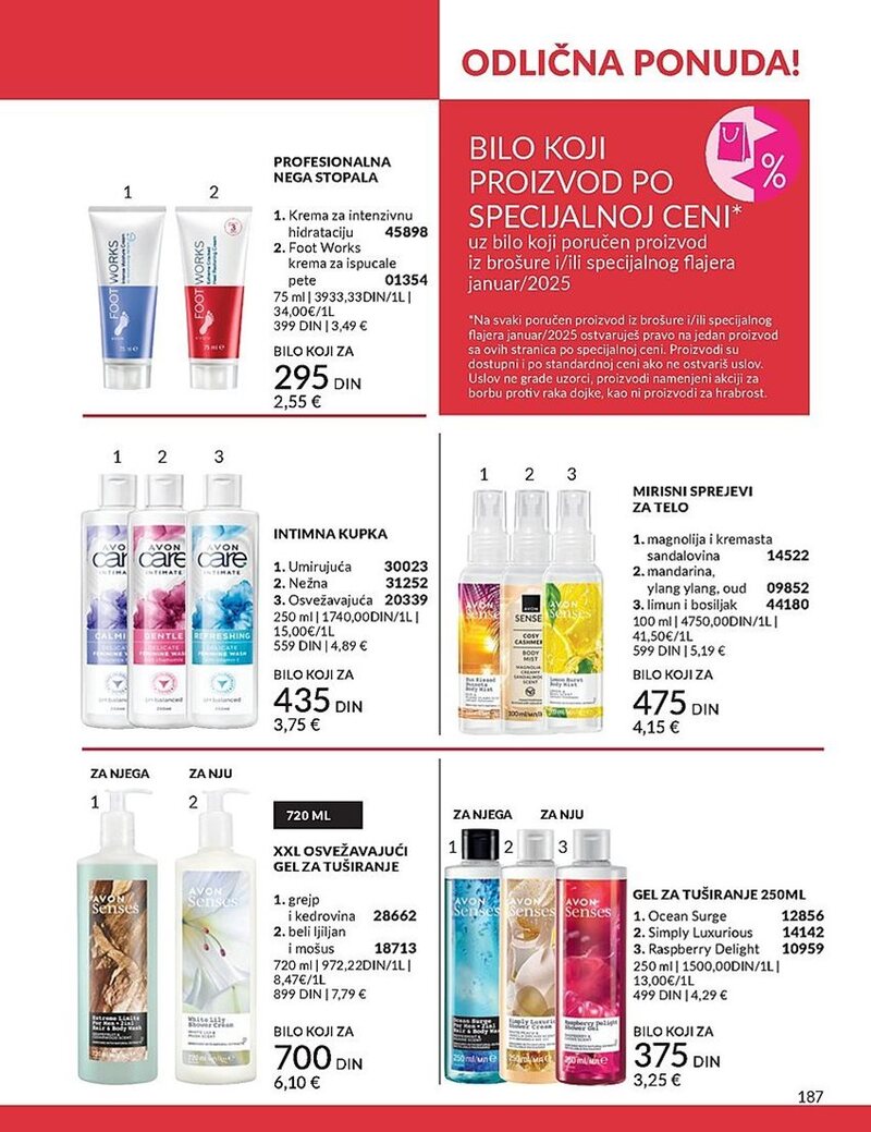 Avon katalog akcija